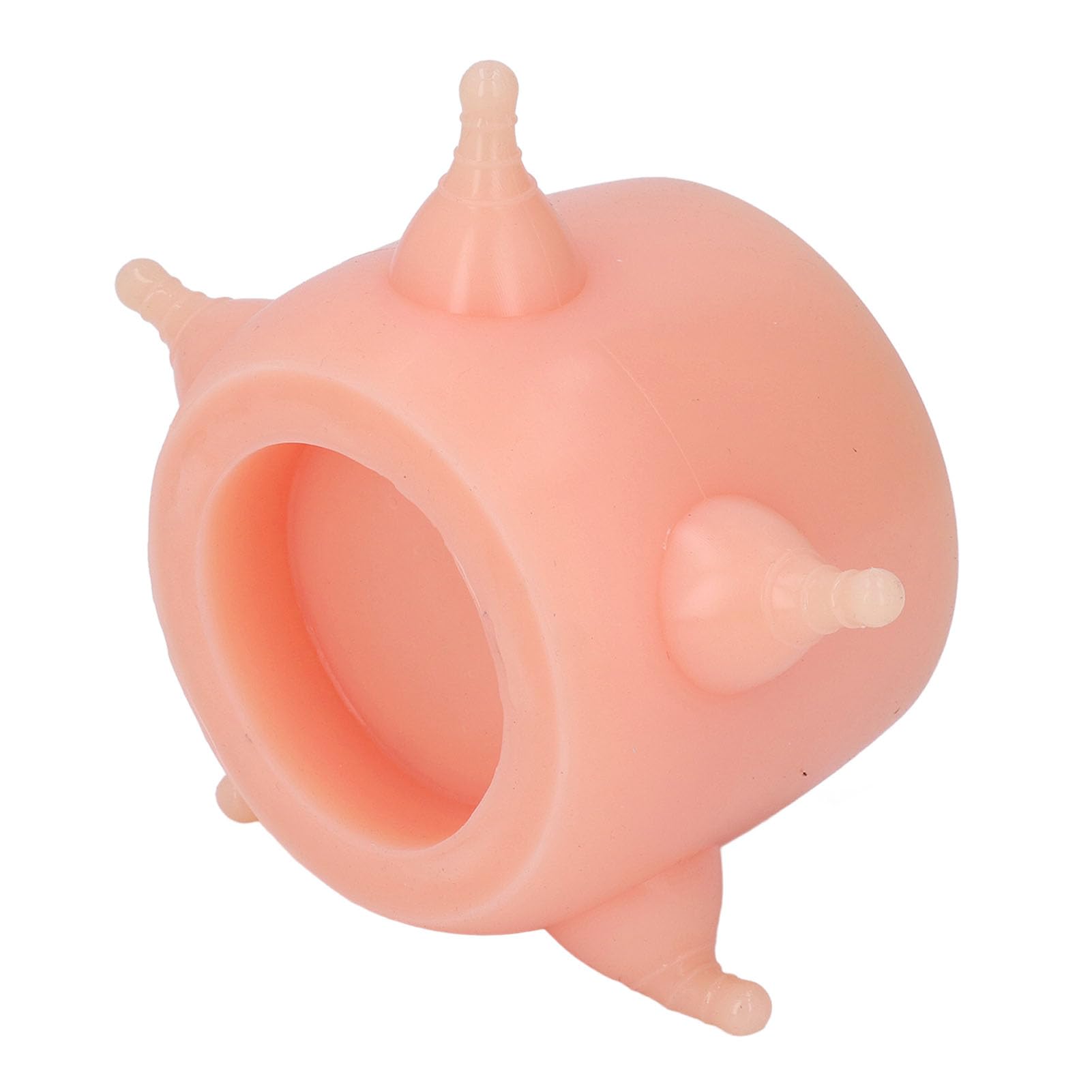 Ciotola per Latte per Gattini, Dispenser per Latte in Morbido Silicone Riutilizzabile con Design Ad Alta Simulazione per Gattini Appena Nati e Cura dei Cuccioli