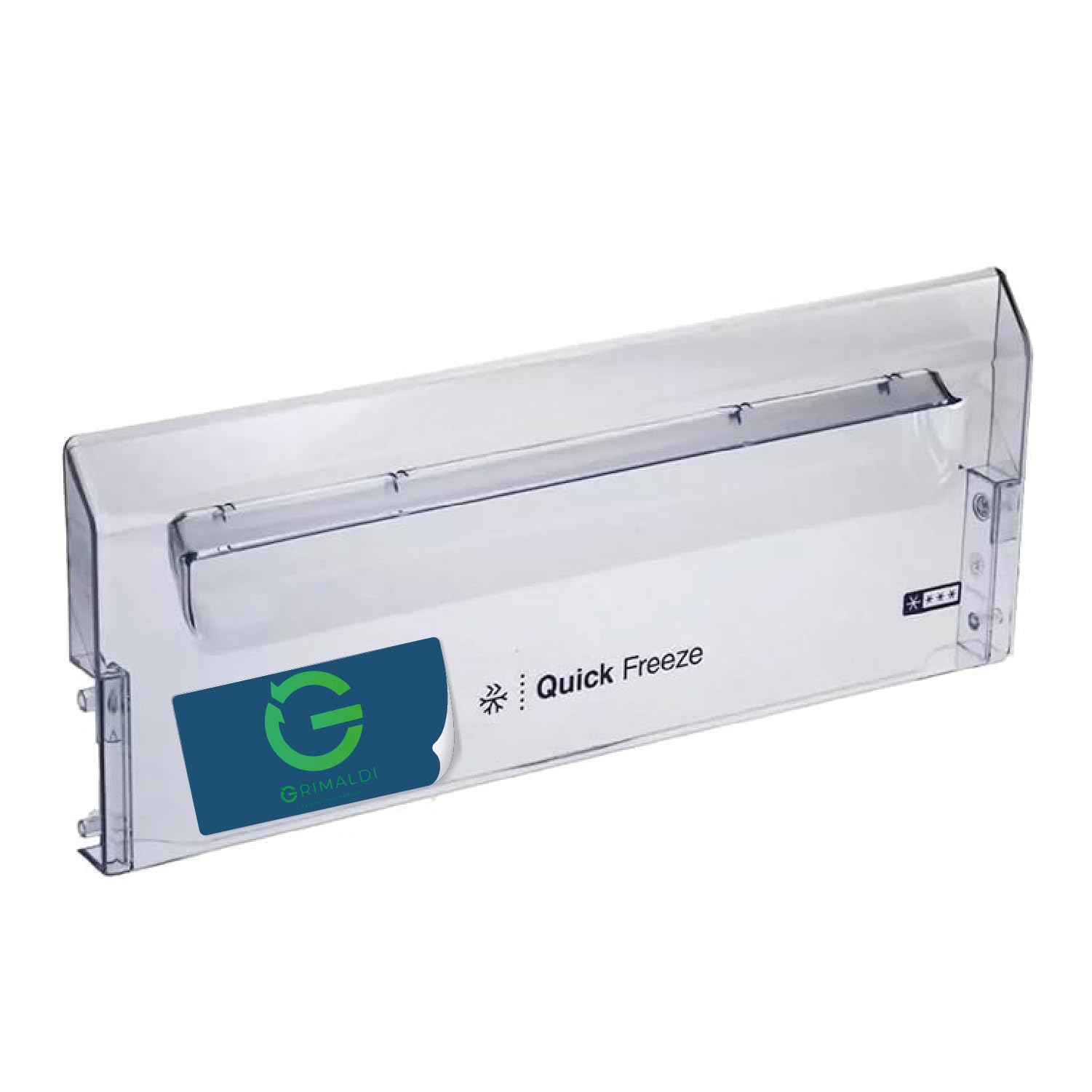 G GRIMALDI Portina Congelatore Compatibile Con Frigorifero Electrolux Rex 2244072209 | Sportello Cassetto Frontale Freezer 405x162 Mm | Plastica Resistente Montaggio Facile