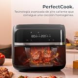 Cecotec Friteuse à Air sans Huile - 9L Séparable en 2 - Air Fryer Cecofry Dual 9000, 2850W, Diététique et Digitale, Panneau Tactile, Température Double et Réglable, 6 Modes, Technologie PerfectCook - 7