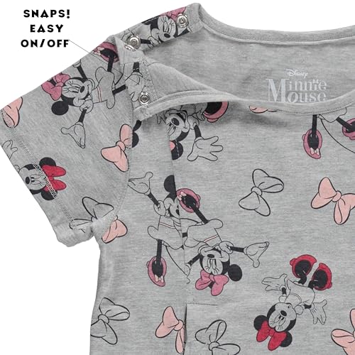 Disney Girls Minnie Mouse Adaptive T-Shirt Dress, Minnie Mouse Clothing Little and Big Girls Sizes3