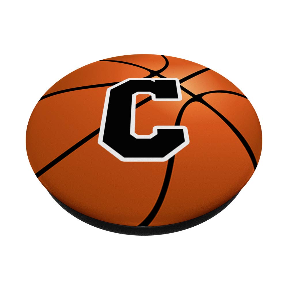 Amazon.com: Basketball Letter C Name Initial Monogram Bball Player
