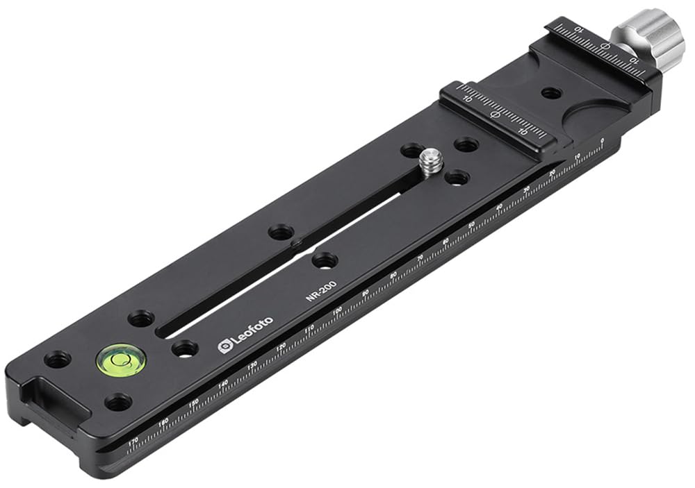 knoll1脚 Amazon.com : LEOFOTO 200mm Nodal Slide Rail & Clamp with D-Ring