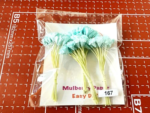 Flores de papel de morera hechas a mano para inmortalizar momentos mágicos en álbumes 6