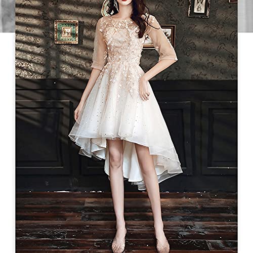 color champagne vestidos