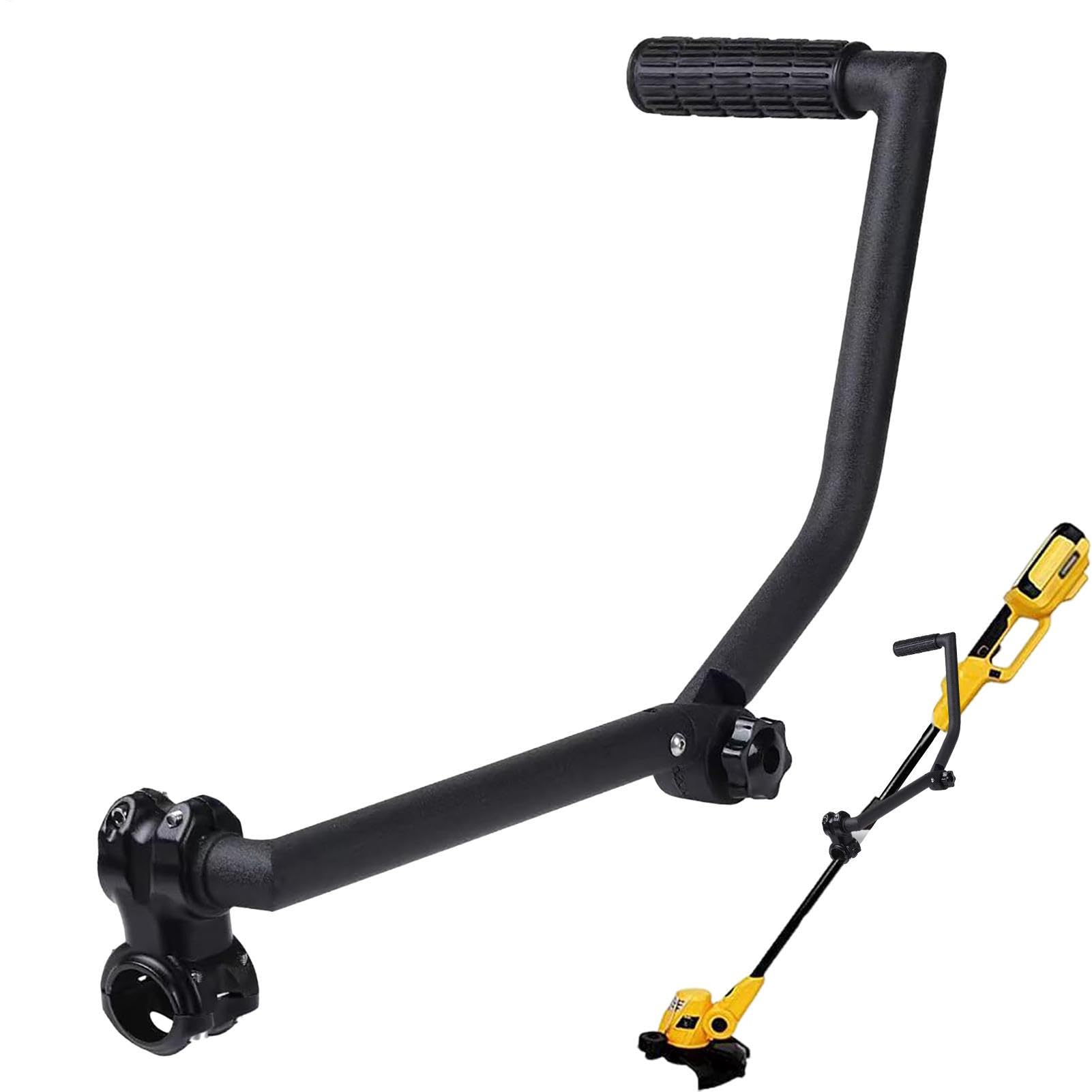 Poignée de débroussailleuse ergonomique avec angle réglable, fixation pour pelouse, jardin, parc, rue, cour, ferme, accessoires d'aménagement paysager, fixation rapide