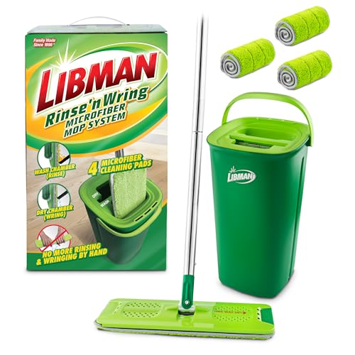 Libman Rinse 'n Wring Mop and Bucket System |...