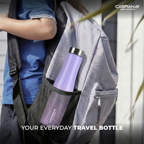 Image of CASPIAN / / / Aqua ISI Certified Stainless Steel Water Bottle 1ltr.(Multicolors, 1 Litre, Set of 6) | Leak Proof Thunder for Fridge Home Office Travel School Kids Boys Girls Adults Sports Gym| BPA Free