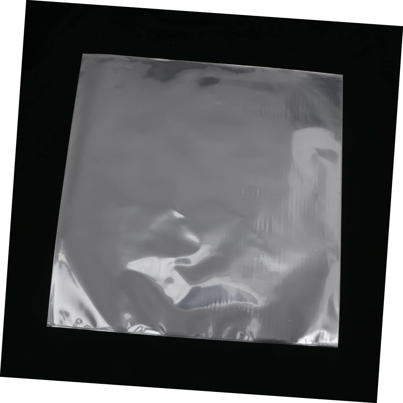 Mikinona 50pezzi Buste Protettive per Vinili Sacchetti Piatto Chiusura Tasche Resistente per Protezione Dischi Vinile Custodia Anti- e Anti-Usura