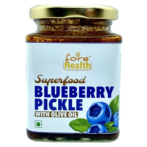 FORE HEALTH ‘SUPERFOOD BLUEBERRY’ PICKLE IN COLD PRESSED EXTRA VIRGIN