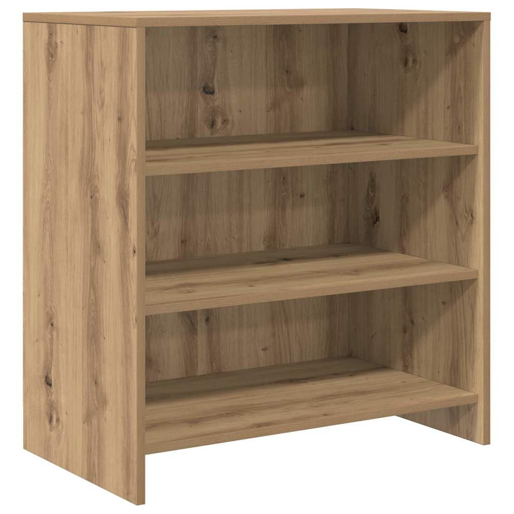 Kredens zestaw 2 szt., dąb Artisan, 70 x 41 x 75 cm, materiał drewnopochodny, nowoczesna szafka do przechowywania, do salonu, kuchni, korytarza, uniwersalna szafka bufetowa