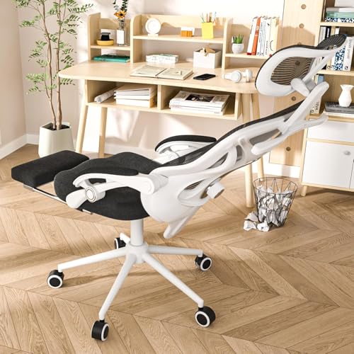 CYKOV Ergonomic Office Chair with Footrest -...