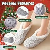 Wanheart Fluffy Slipper Socks for Women Men, Thick Warm Non-Slip Socks with Grippers, Thermal Bed Socks for Winter Indoor Home Floor, Ladies Girls Gift for Christmas - Image 2