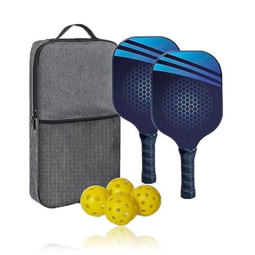 Palas De Pickleball, Aprobadas Por Usapa, Juego De Raquetas De Pickleball De Fibra De Vidrio, Para Playa, Al Aire Libre, Para Práctica, Duraderas Y Ligeras Para Hombres Y Mujeres Palas De Pickleball, Aprobadas Por Usapa, Juego De Raquetas De Pickleball De Fibra De Vidrio, Para Playa, Al Aire Libre, Para Práctica, Duraderas Y Ligeras Para Hombres Y Mujeres