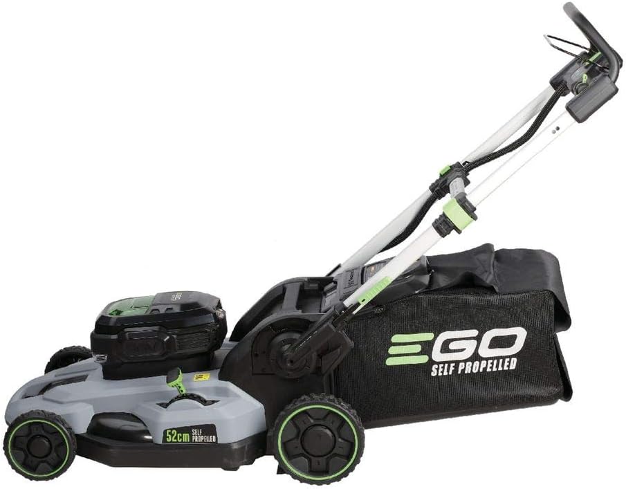 LM2122E-SP Cordless 56v 52cm Self Propelled Lawnmower includes 7.5Ah Battery and Rapid Charger