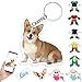Custom Keychain with Picture Personalized Photo Acrylic Name Keychains with Face for Men Boyfriend Dog Cat Pet Lover Gifts