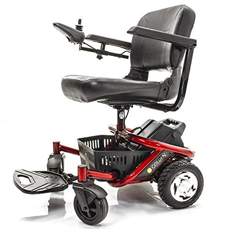 Golden Technologies - Literider Envy - Compact Power Chair - Red #TOP3