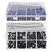 QLOUNI 560pcs 2.54mm Pitch 2 3 4 5 Pin JST SM 2 3 4 5 Pin Male/Female Plug Housing and Pin Header Crimp Terminals Connector Kit