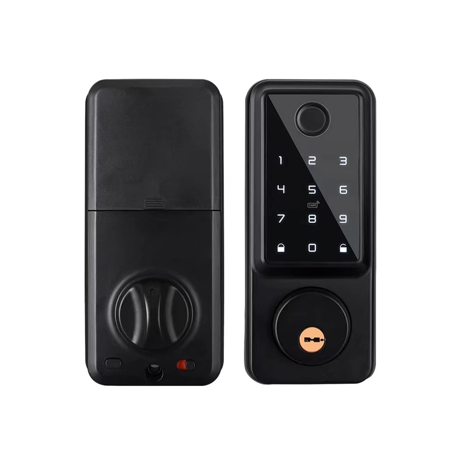 Serrure connectée Tuya WiFi et Bluetooth pour porte d'entrée