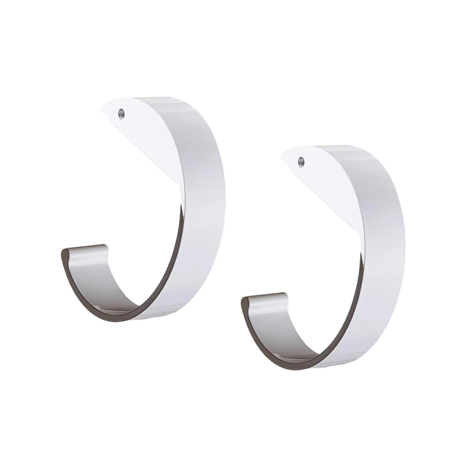 Jazuaiao Of 2 Multifunctional Purse Hooks for Desk and Table Bag Organizers Sturdy Metal Hanger for Bags and Headphones Handbag Hanger