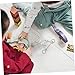 DECHOUS Educational Toy Metal Puzzle Ring Heart Shape Unlock Fidgets for Boys and Girls Iq Puzzle