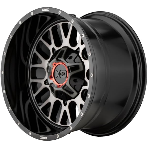 Amazon.com: XD SERIES BY KMC WHEELS Xd842 Snare Gloss Black Gray