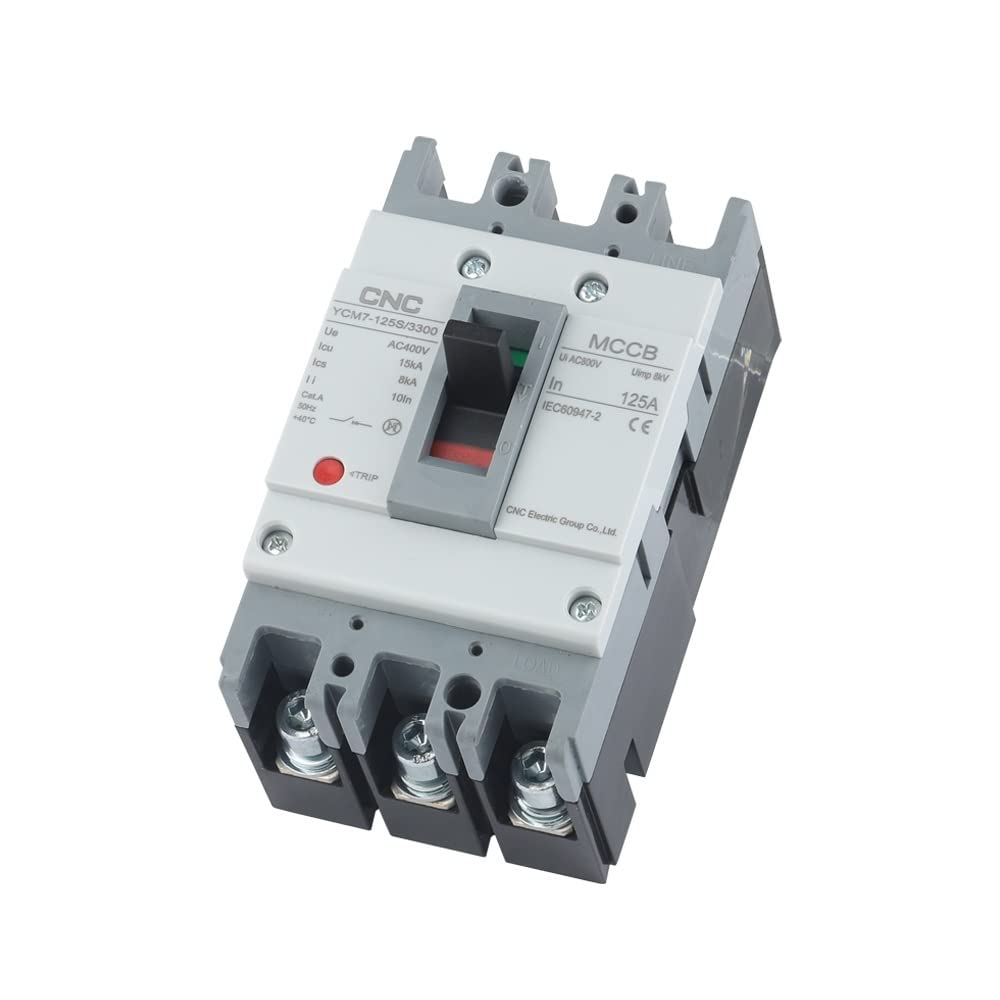 Interruttore Magnetotermico Differenziale 3P 125A AC400V 15kA MCCB interruttore di protezione solare del motore della cassa modellata(80A)