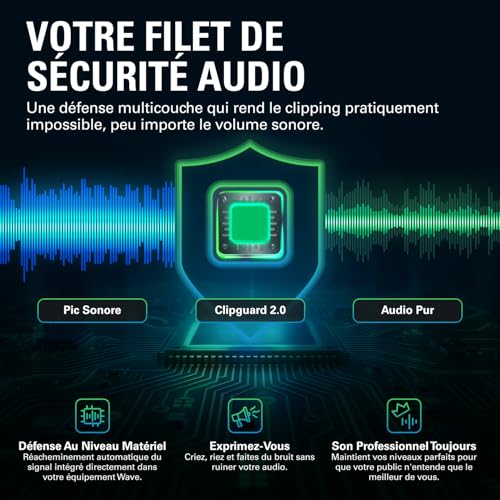 Interface audio USB Elgato Wave XLR MK.2 avec table de mixage DSP - 7