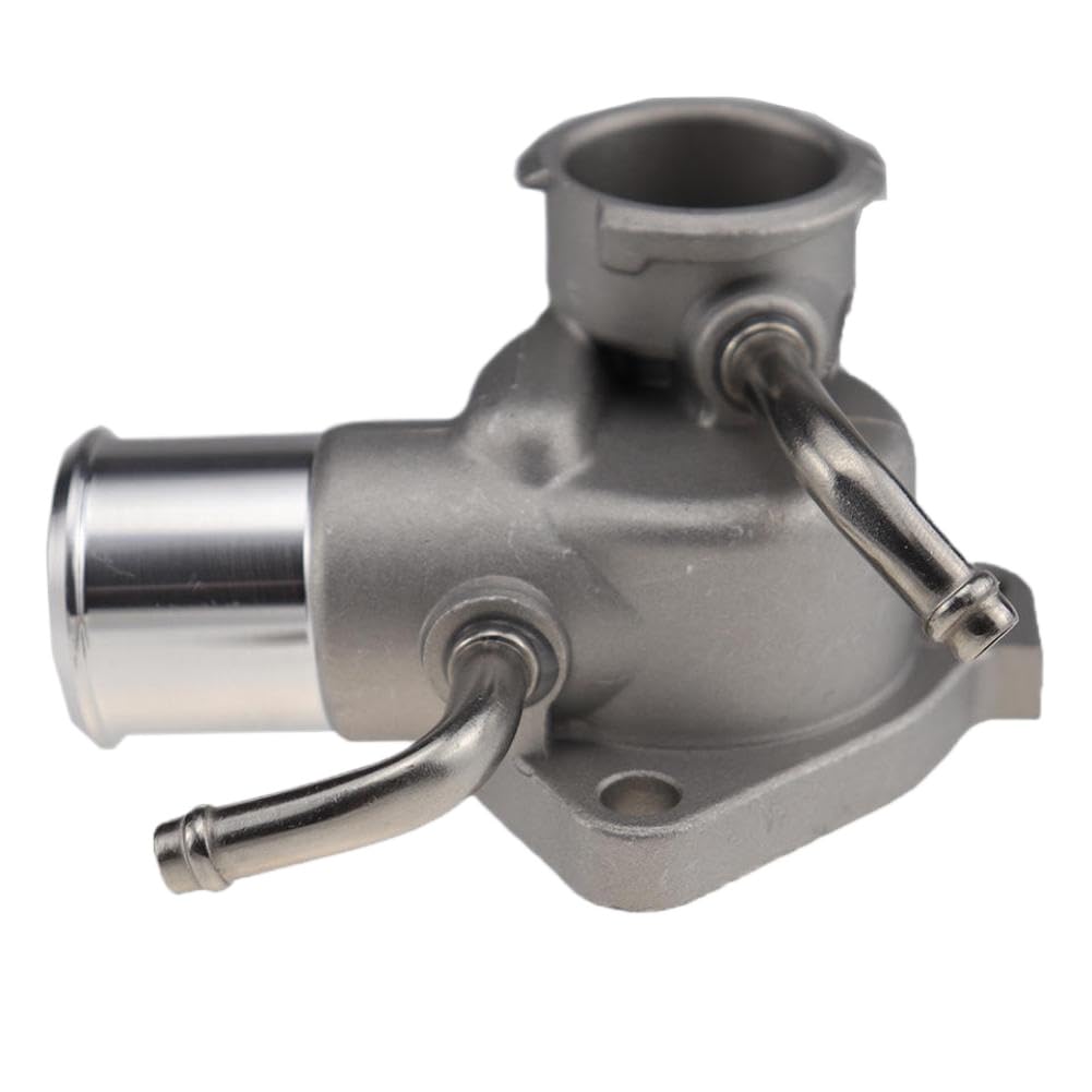 Tapa de la carcasa del termostato de refrigeración del cuello del relleno del radiador de aluminio, salida de agua Compatible con Hiace 1633154111 16331-54111