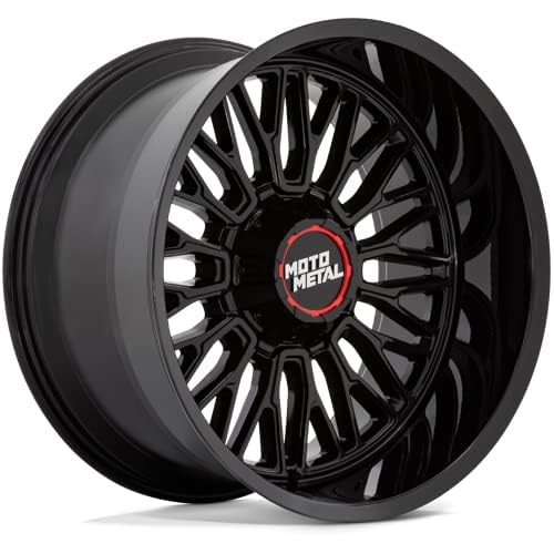 ももティン　1224 Moto Metal MO809 STINGER Gloss Black Wheel with Aluminum (22