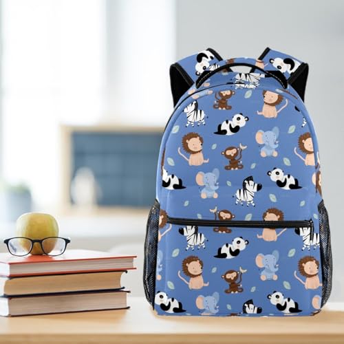 Sac à dos d'école ergonomique et multicolore avec grand compartiment