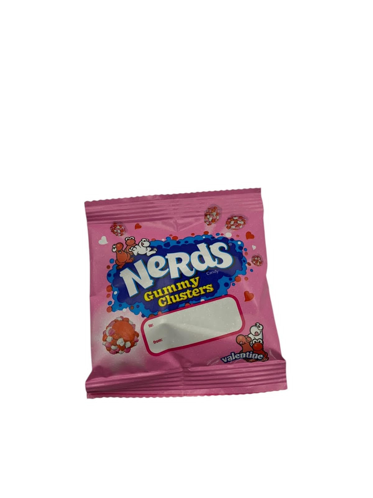 Valentines Gummy Clusters - 2 lbs Valentines Exchange Treat Pack - Individually Wrapped Candy - 46 Pieces - Classic & Delicious Gummy Candy for Valentine’s Day, Movie Nights, Birthdays, Pantry