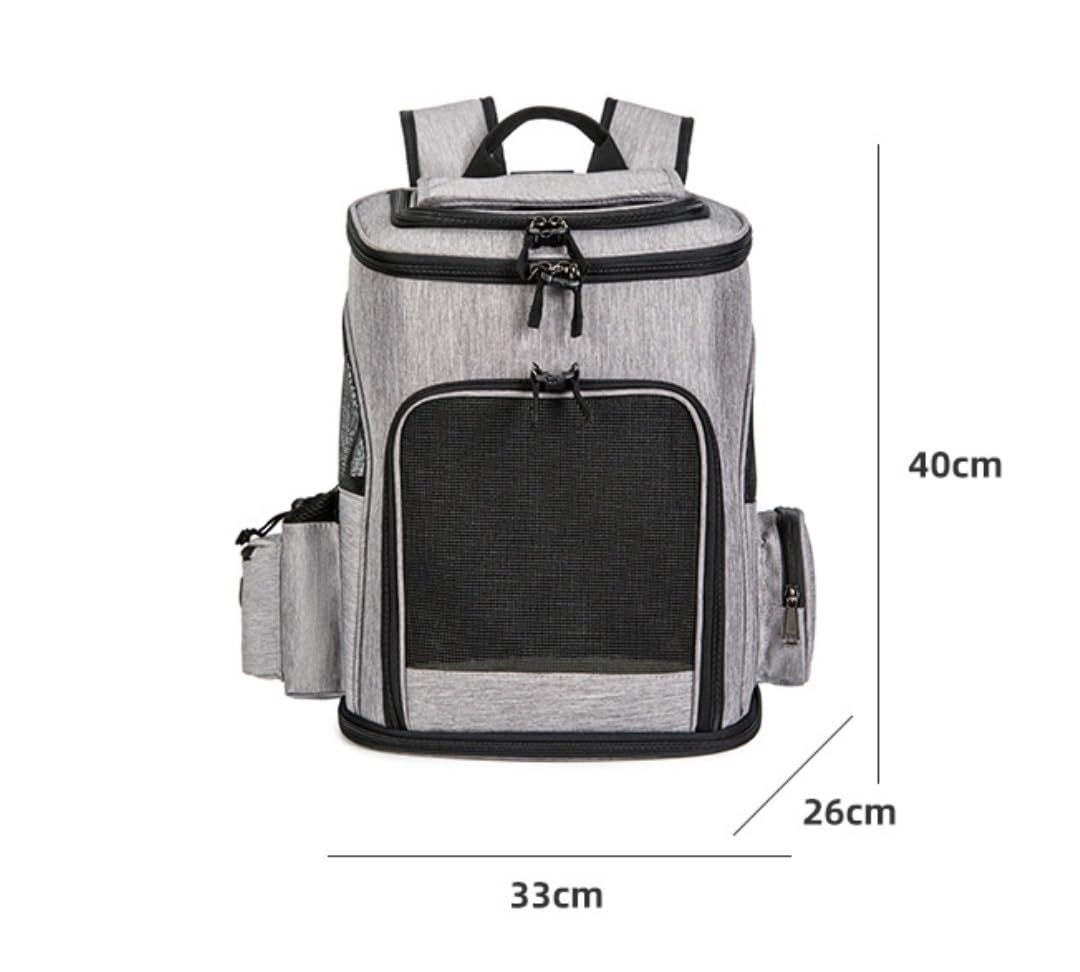 Rucksack Haustiertrage-Rucksack Für Große Kleine Katzen Und Hunde, Welpen. Sty Verfügt Über Eine Katzen- Hundetasche Auf Der Rückseite Haustier