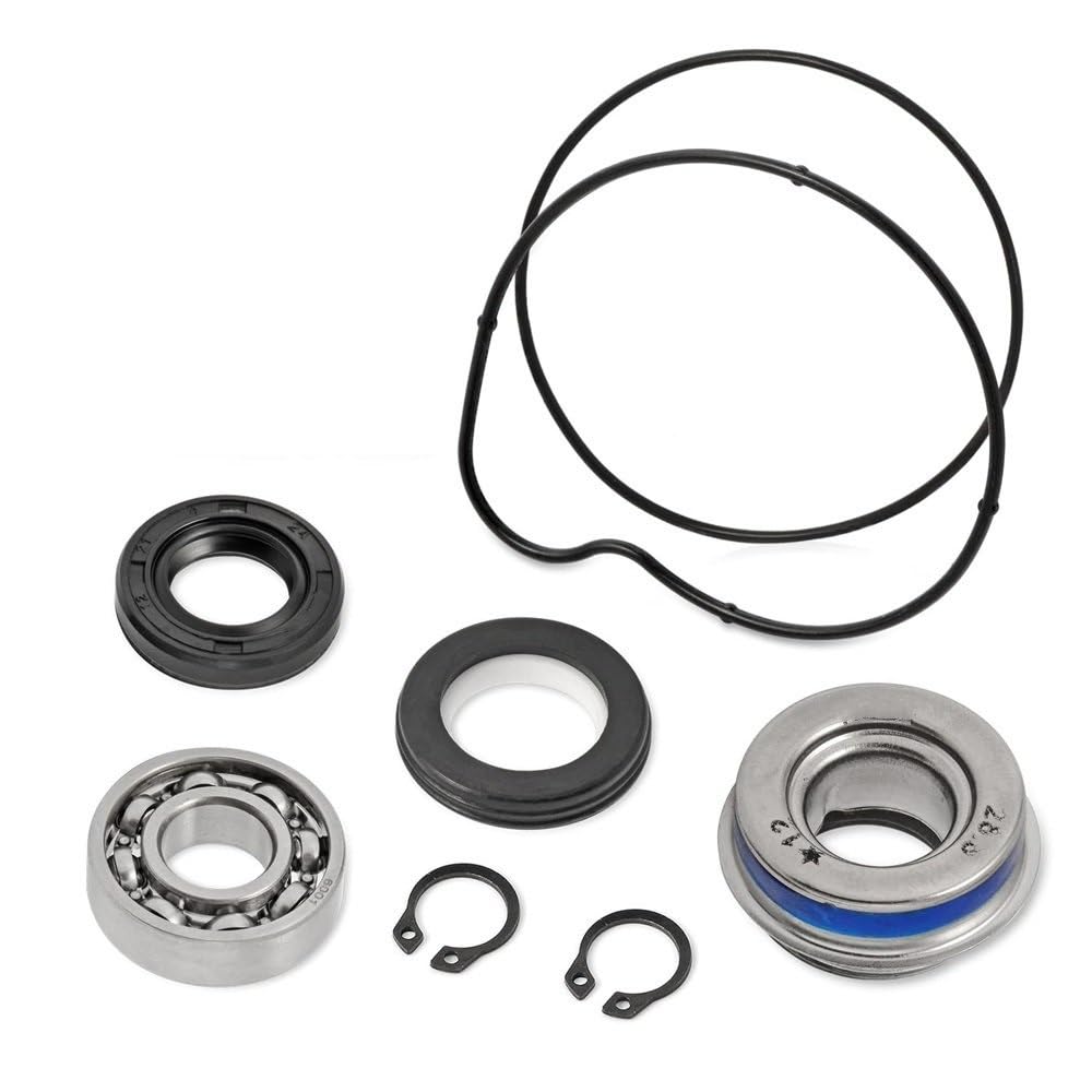 bomba agua con motocicleta Ajuste para Yamaha Fit para Raptor 660 660R YFM660R 2001-2005 Kit de reconstrucción de sello de bomba de agua Junta tórica de rodamiento Bomba de agua