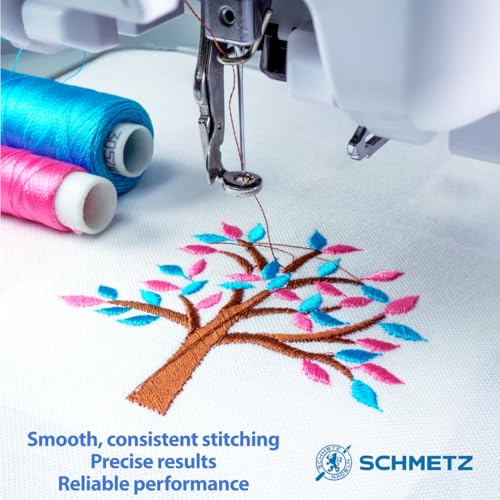 SCHMETZ Embroidery Sewing Machine Needles - Precision Needles, Size 75/11, 5-Needle Cards, Pack of 1 - Thumbnail 4