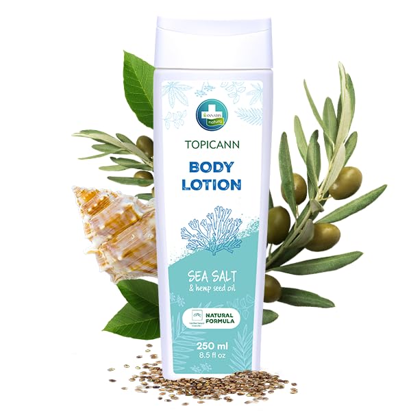 TOPICANN Bodymilk - Natural body milk for atopic skins, 250 ml (Pack of 1)