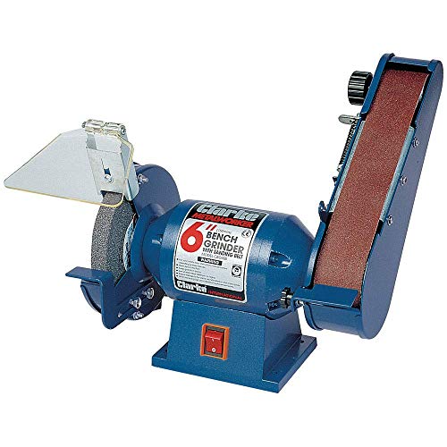CLARKE METALWORK BENCH GRINDER/SAND BELT 6 inch