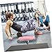BESPORTBLE 1set Abdominal Fitness Disc Silent Multi-functional Workout Sliders for Core Strength Full-body Training for All Fitness Levels Random Kneeling Pad Color