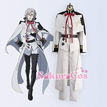 終わりのセラフ フェリド・バートリー 衣装 ウィッグ Amazon.co.jp: 終わりのセラフ フェリド·バートリー コスプレ