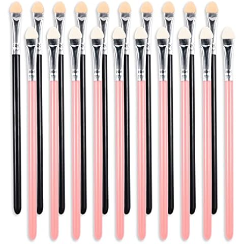 20Pcs Eyeshadow Brush Sets,Professional Eyeshadow Brushes Makeup Applicator for Eyeshadow,Eyebrow (gold) Cover