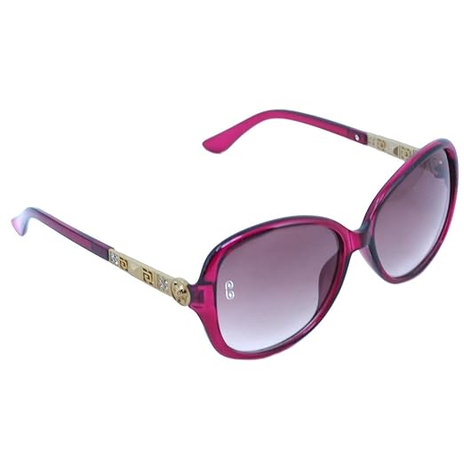 Double Battery Women Oversized Designer Sunglasses (D1543)
