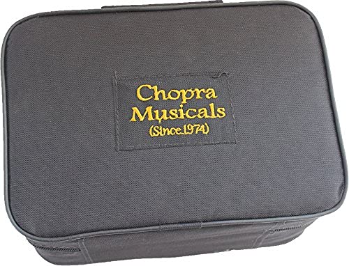 Chopra Musicals Brass Bp Pocket Trumpet With Mouthpiece, Hard Case Musical Instruments (Orange Nickel) #TOP3