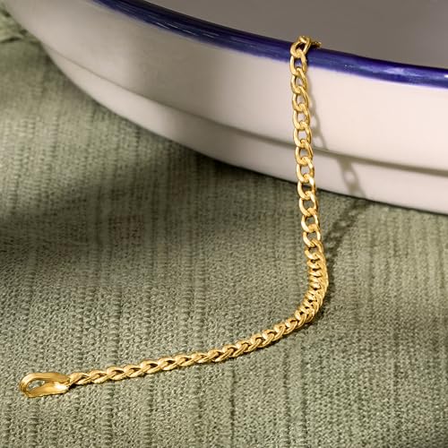 Ross-Simons 2.3mm 10kt Yellow Gold Curb-Link Bracelet4