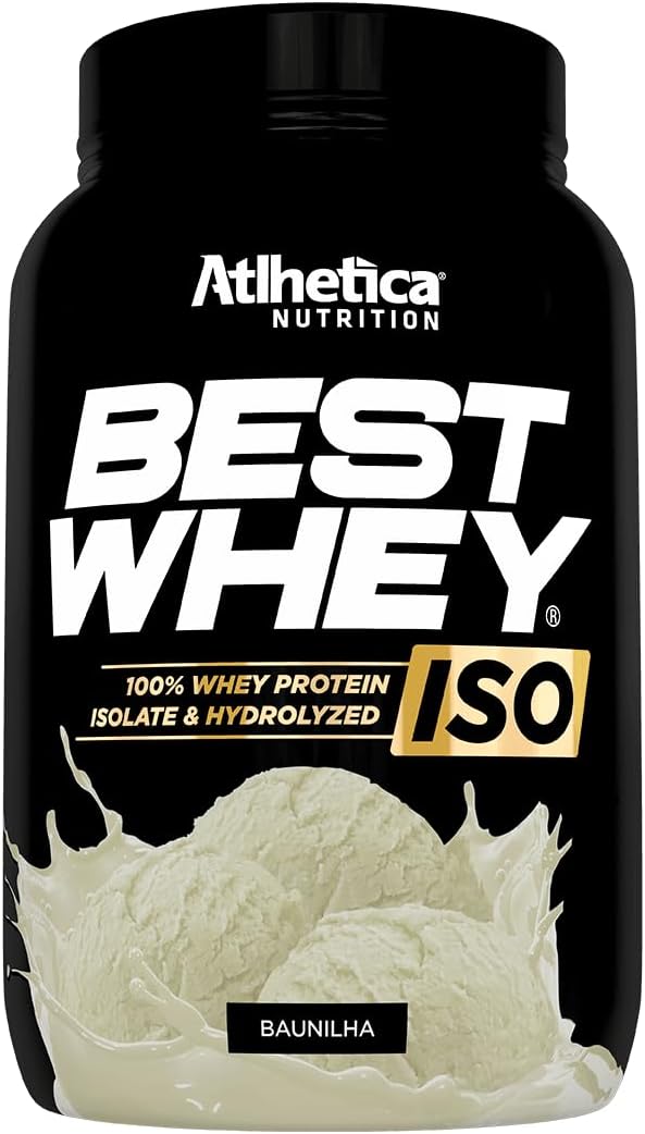 Whey Iso 900g Baunilha da Atlhetica Nutrition