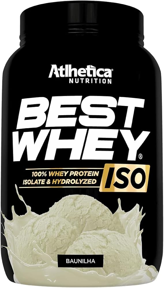 Atlhetica Nutrition Best Whey Iso Baunilha Athletica Nutrition 900 G