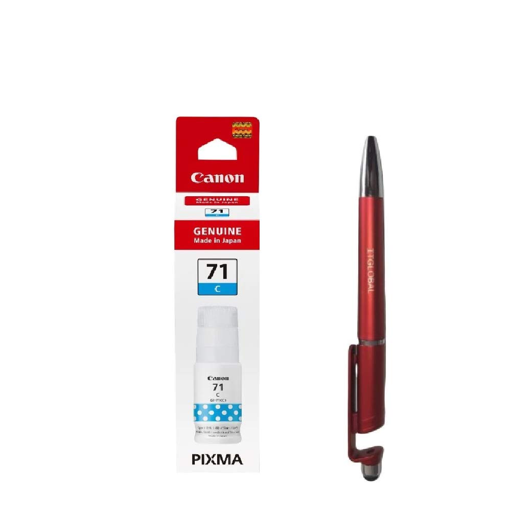See full amazon price history chart for Canon Gi 71 Cyan Ink Bottle Pixma G1020 G2020 G2021 G2060 G3020 G3021 G3060 with ITGLOBAL 3in1 Multi-Function Mobile Phone Stand Stylus Pen (Very Colors) Canon Gi 71 Cyan Ink Bottle Pixma G1020 G2020 G2021 G2060 G3020 G3021 G3060 with ITGLOBAL 3in1 Multi-Function Mobile Phone Stand Stylus Pen (Very Colors) (B08Y599QP7) Amazon Price History, Amazon Price Tracker
