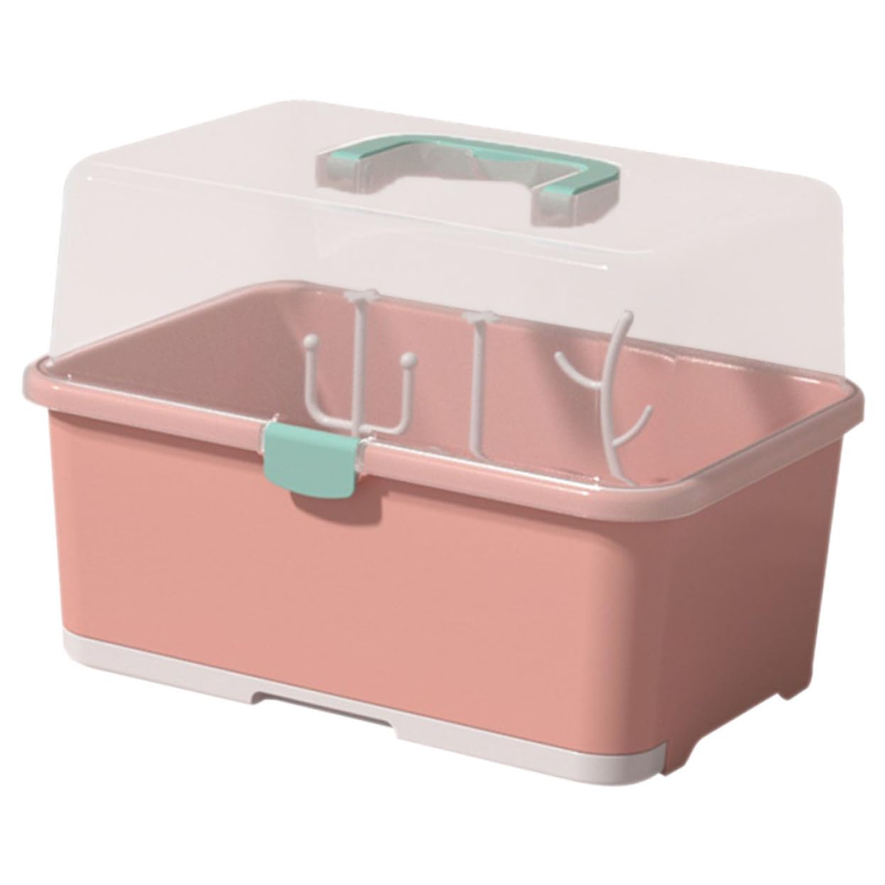 Veemoon Caja De Almacenamiento para Biberones Estante De Secado para Biberones Organizador De para Cocina