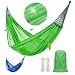 Produktbild LATTCURE Hängematte Gitternetzstrukturen Schön Kühl Traggurt aus Fallschirm-Nylon Tragfähigkeit bis 200 KG Garten Reise Camping Hammock