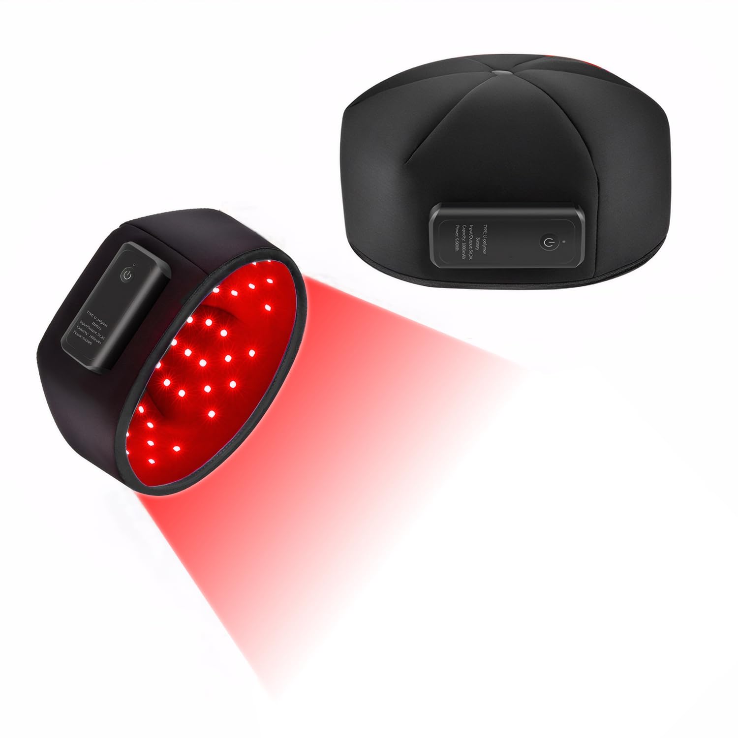 Red Light Therapy Cap for Hair Growth Infrared Light Hair Growth Device 120 LEDs 660nm 850nm Wavelengths for Men and Women One Size Wireless