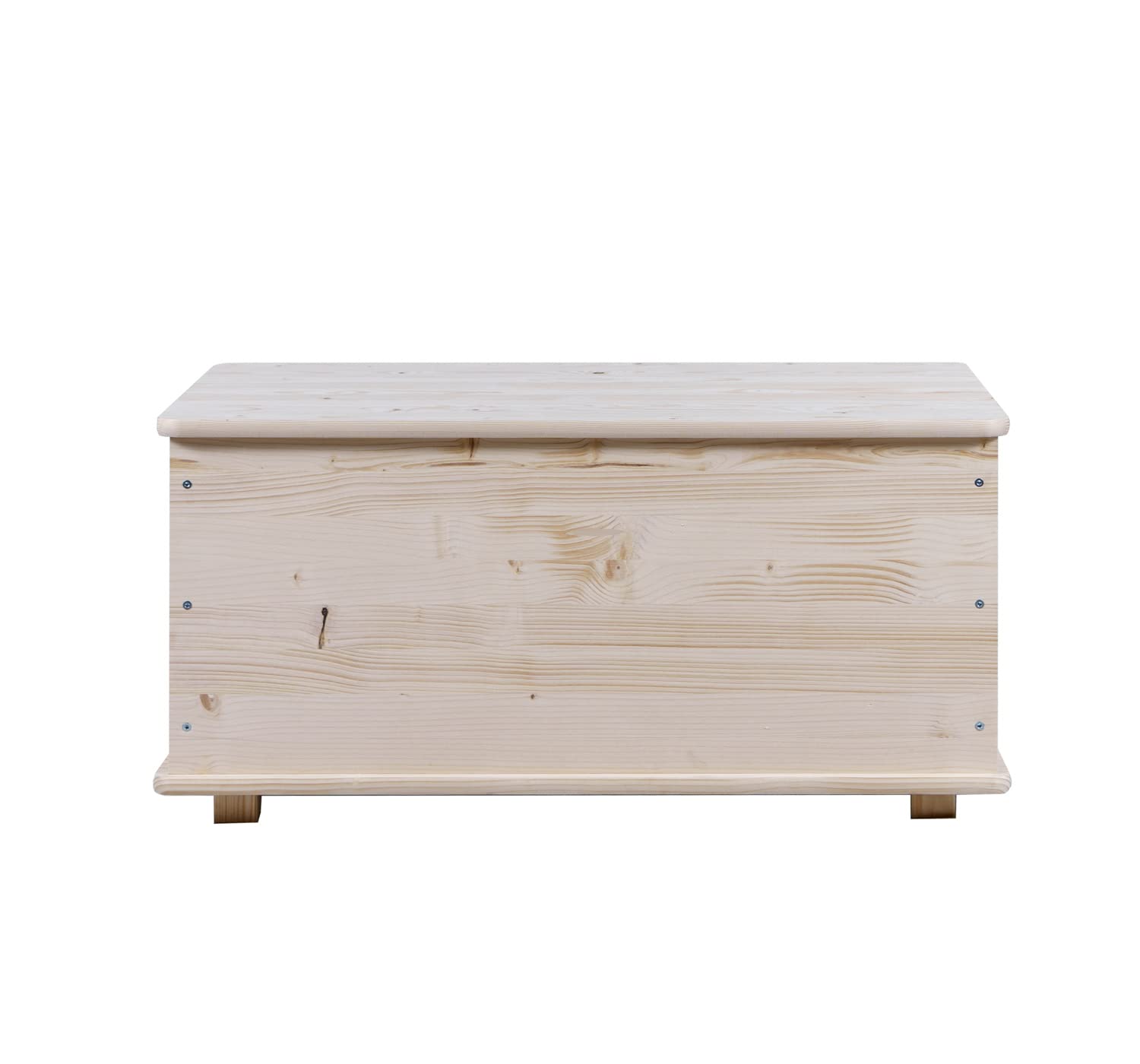 Arredo Stock Baule Contenitore portatutto in Legno (90x45x45 cm)