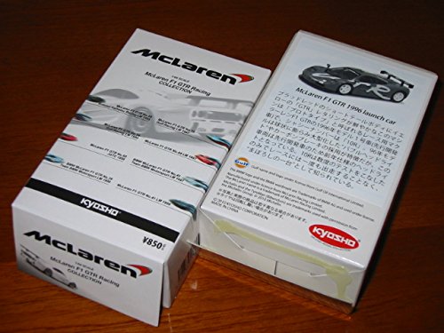 京商 1/64 マクラーレン F1 GTRレーシングミニカー ボックス Mclaren F1 GTR Racing Minicar Collection